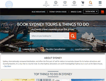 Tablet Screenshot of localsydneytours.com